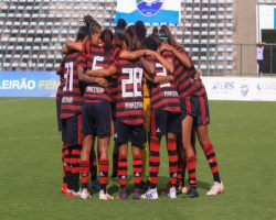 BRASILEIRÃO FEMININO SUB 20: Flamengo goleia e Internacional faz gol no final